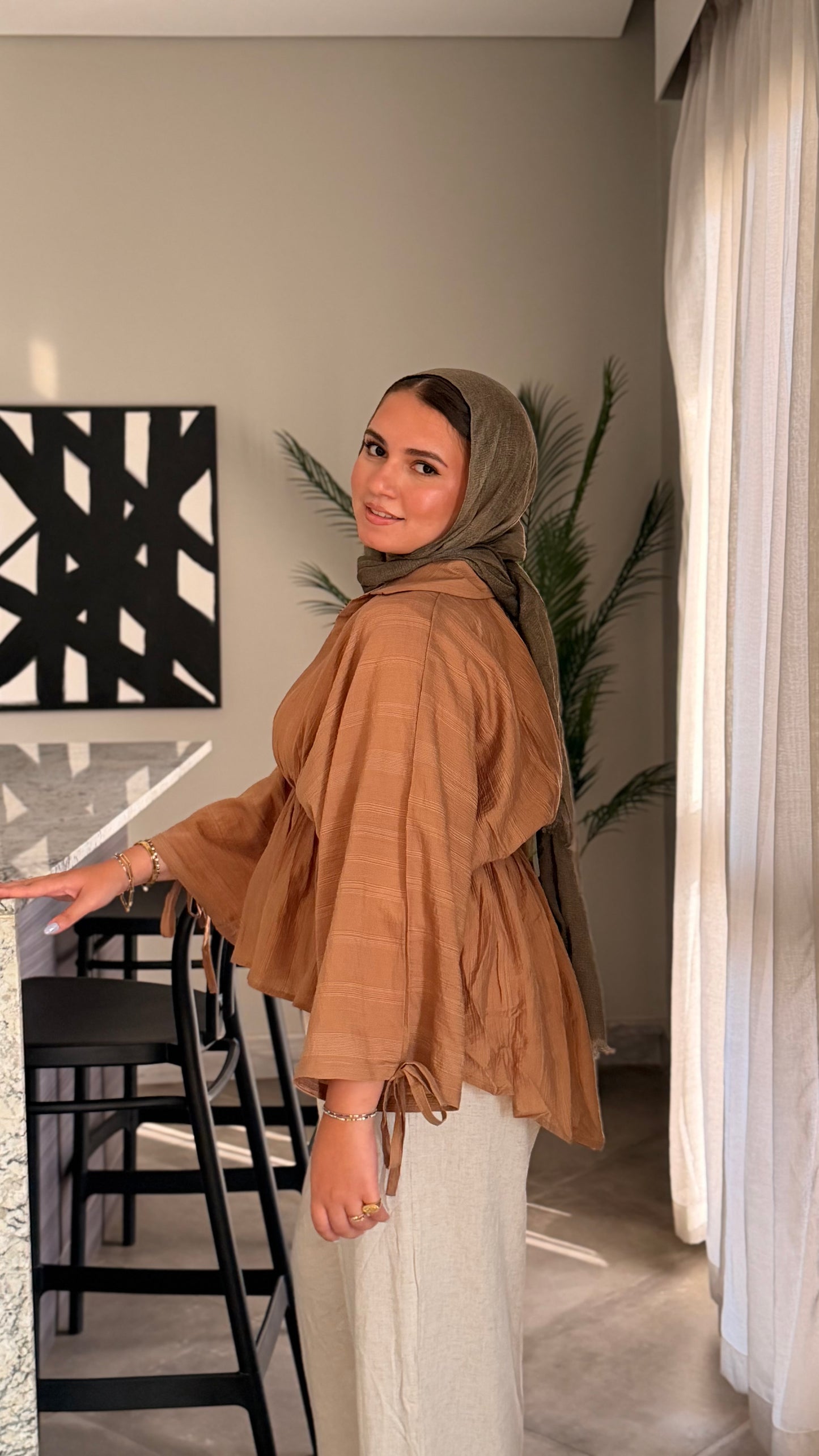Ruffles blouse