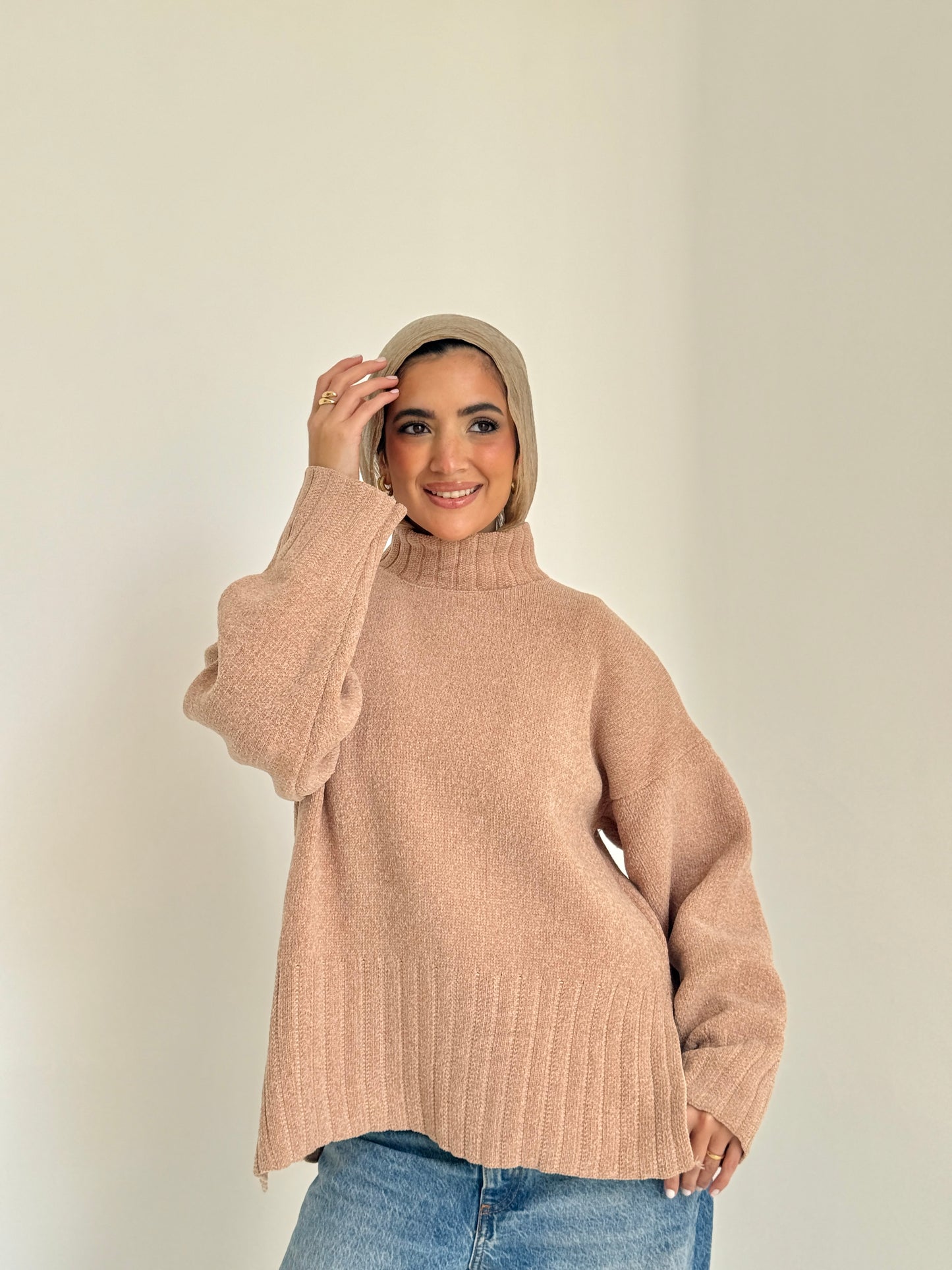 Soft knit pullover