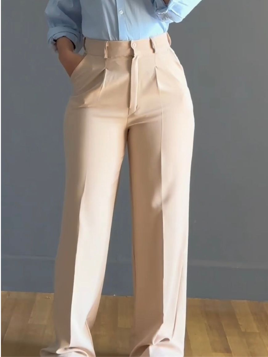 Classic wide leg pants