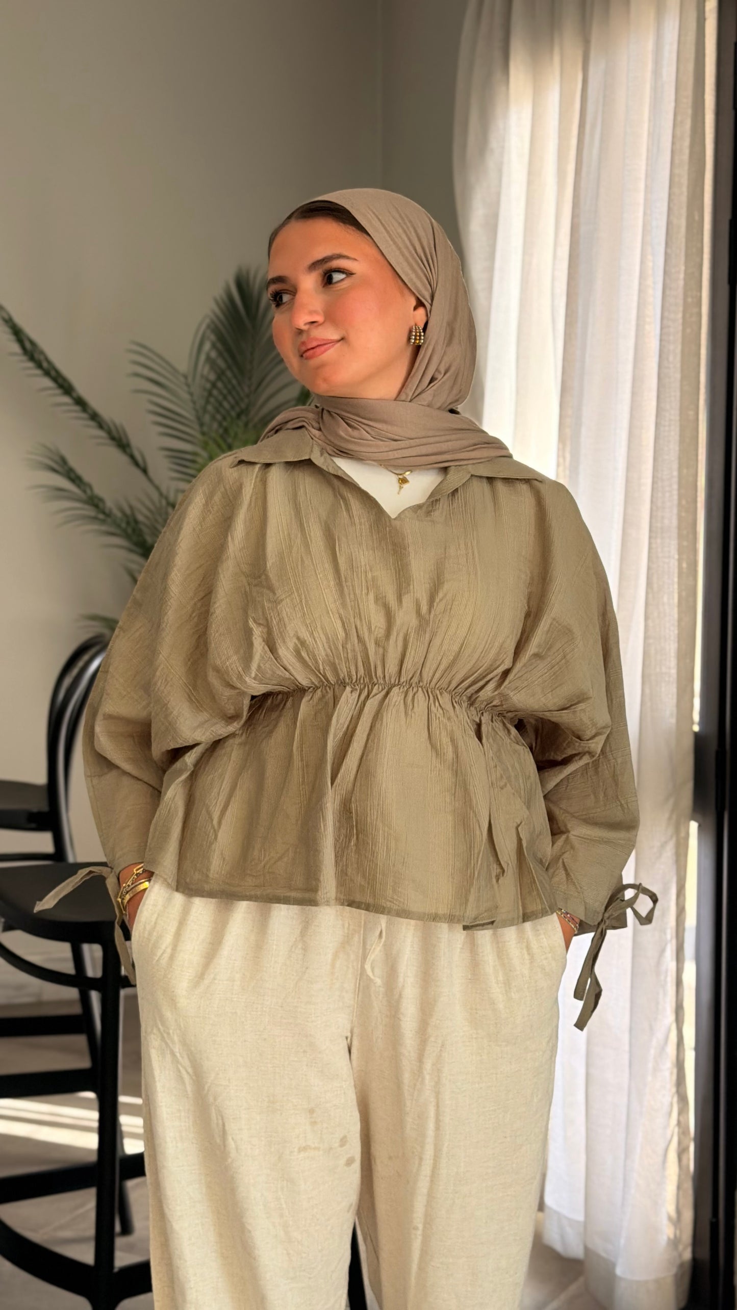Ruffles blouse
