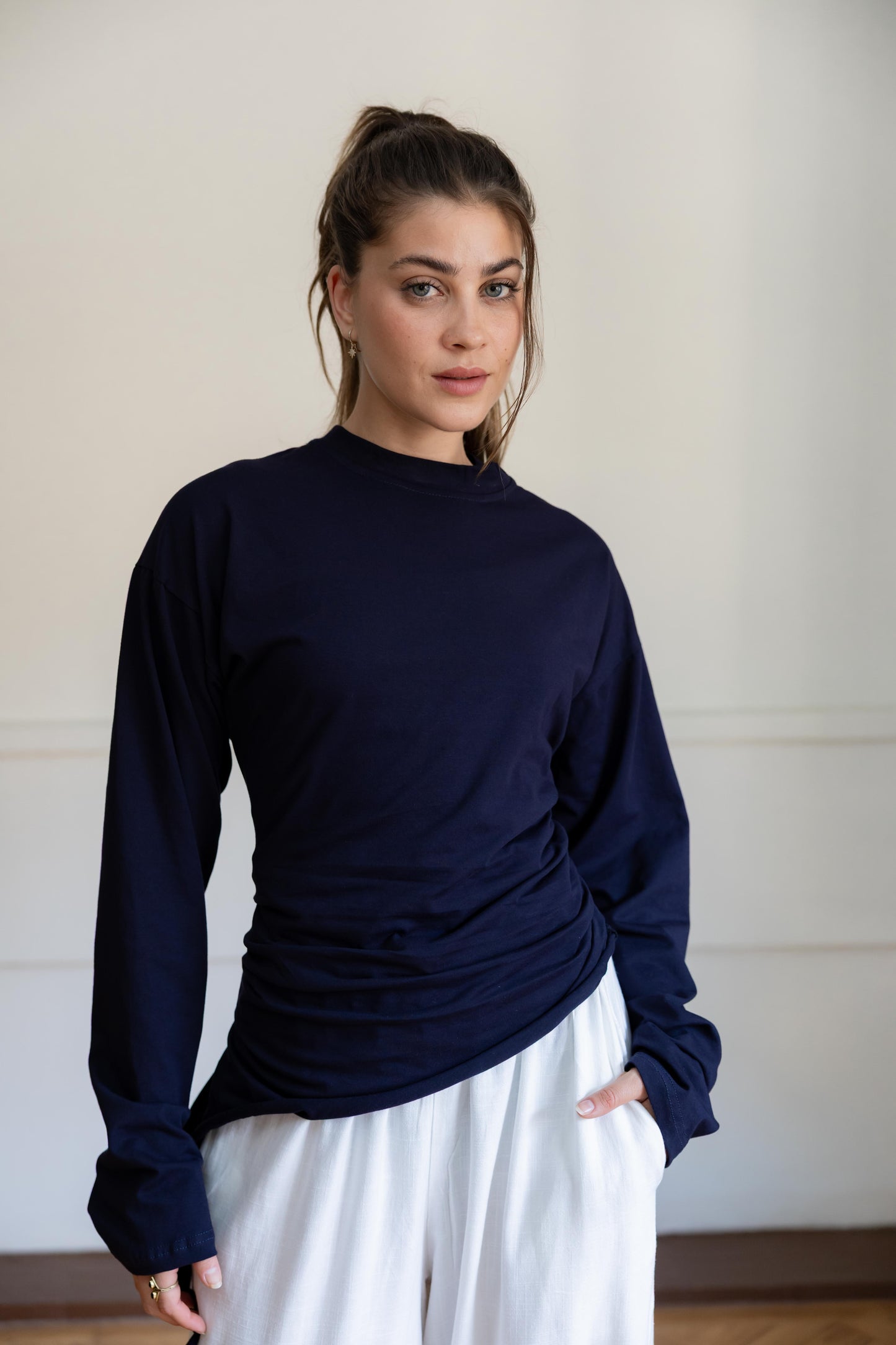 Draped Blouse