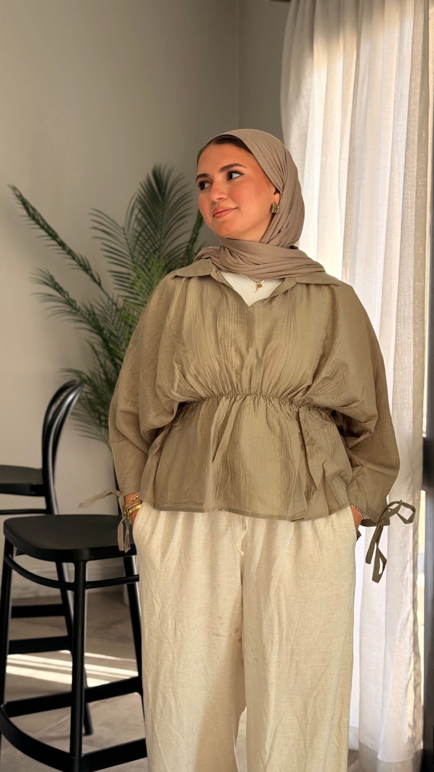 Ruffles blouse