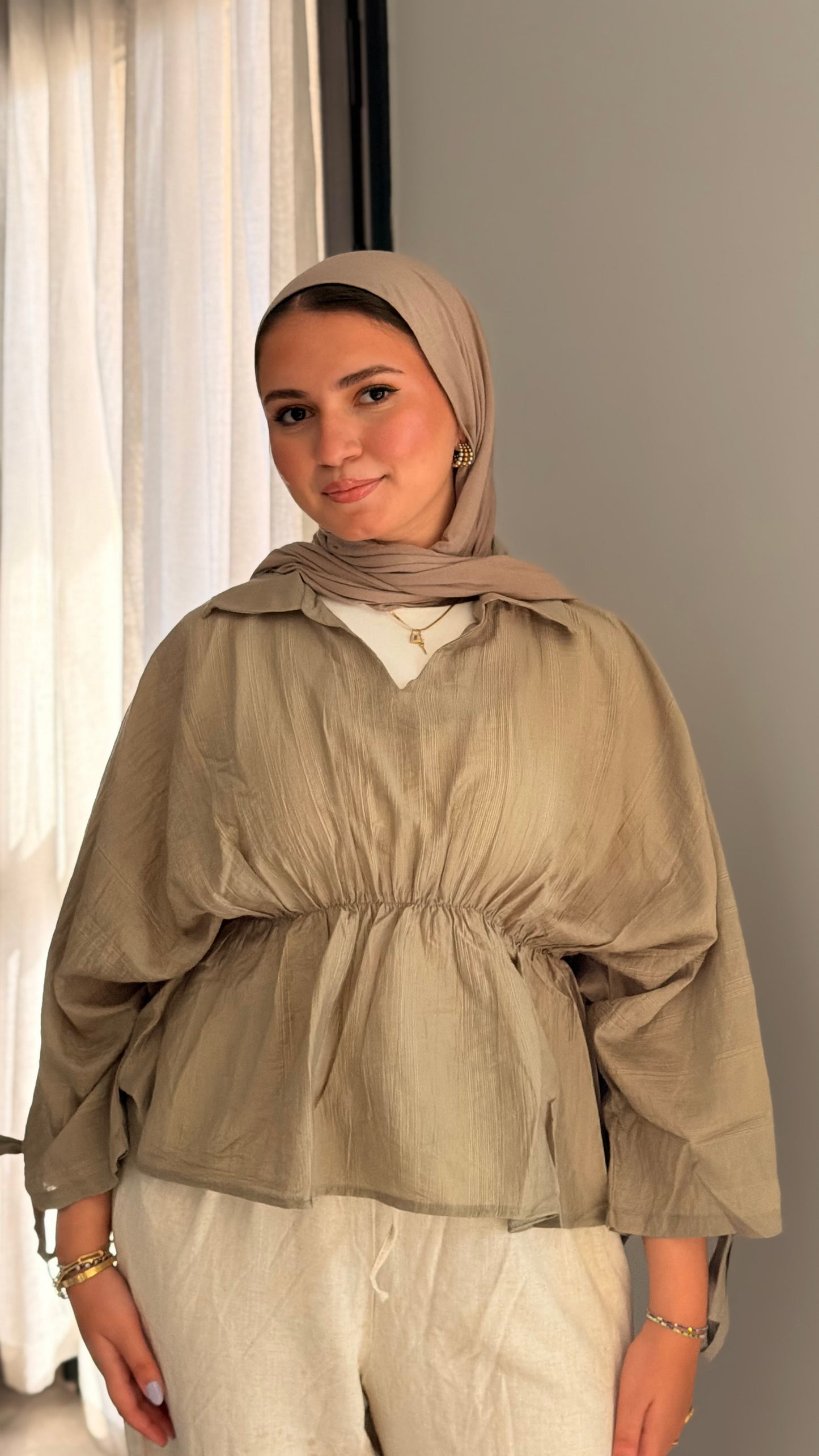 Ruffles blouse