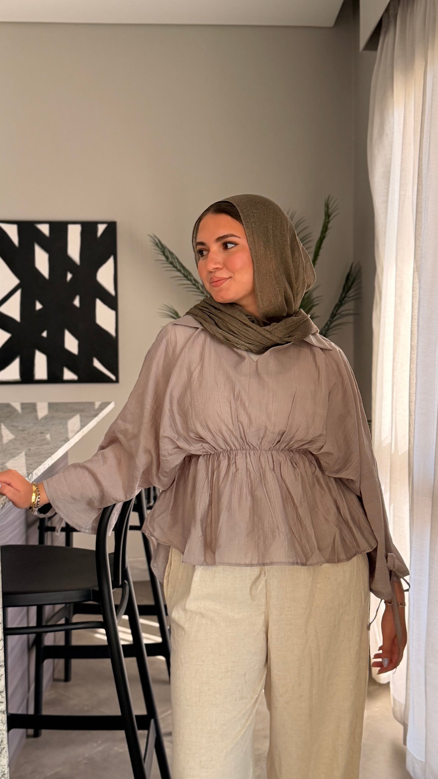 Ruffles blouse