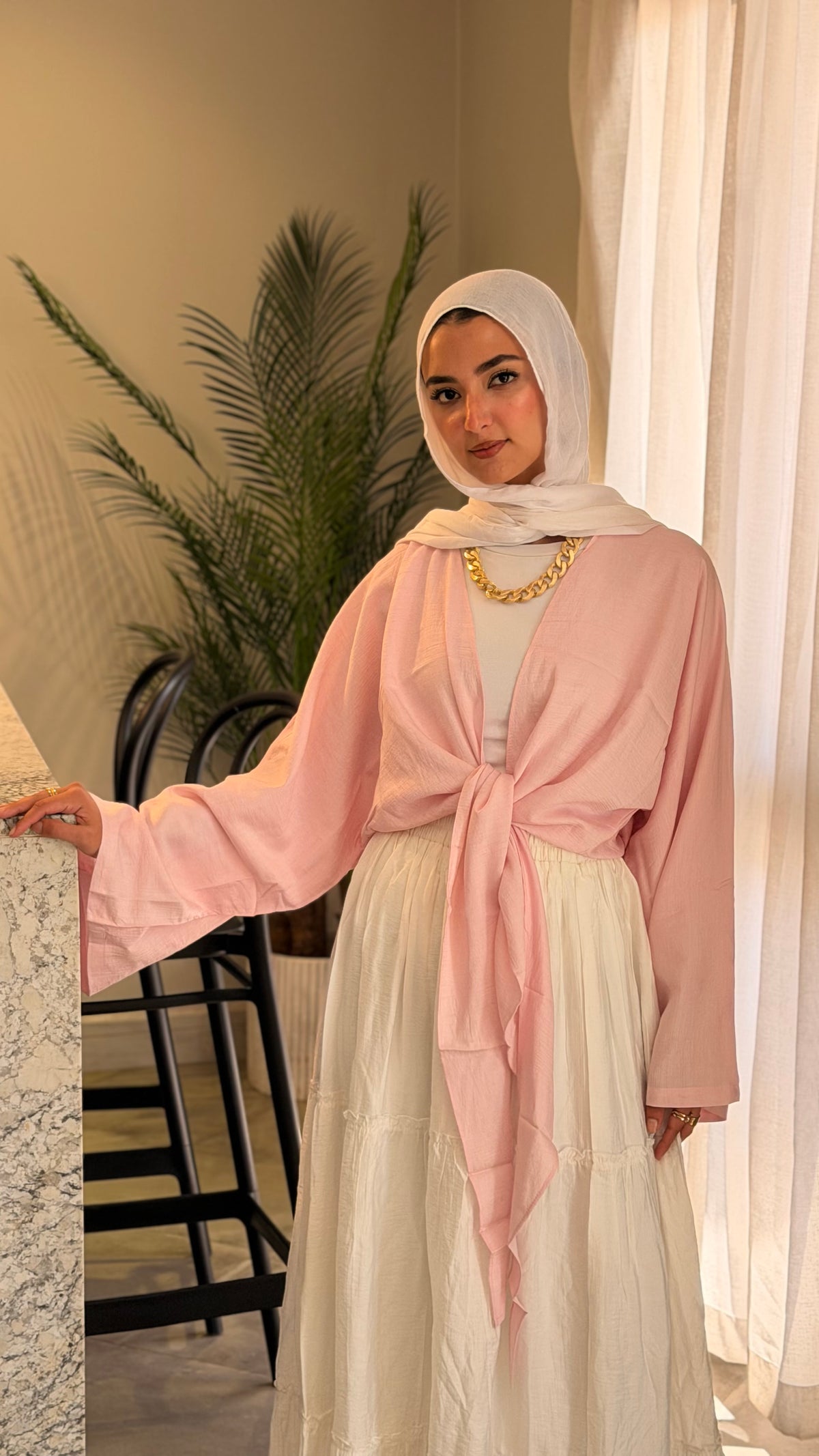 Wrap blouse