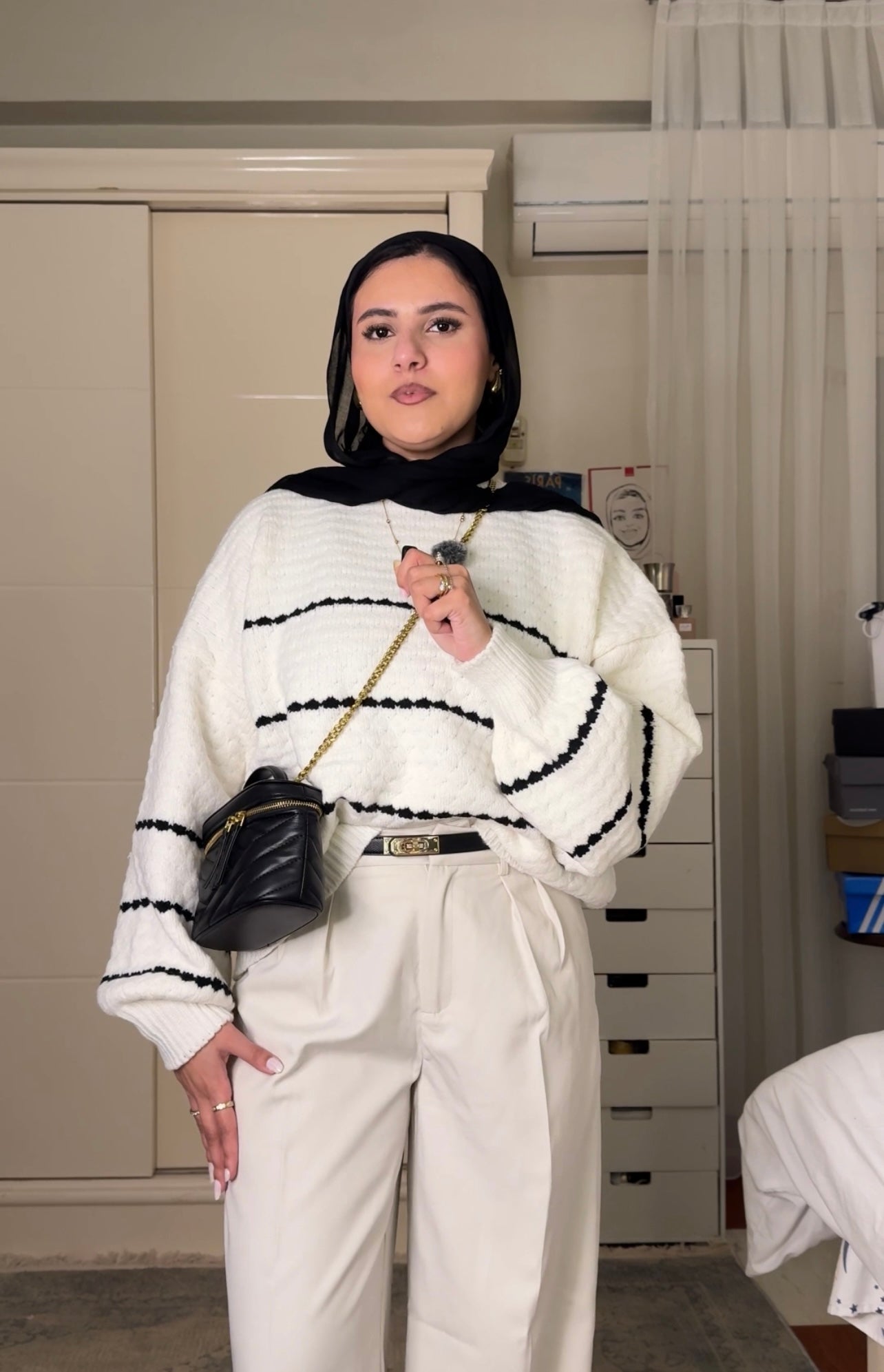 Pullover striped