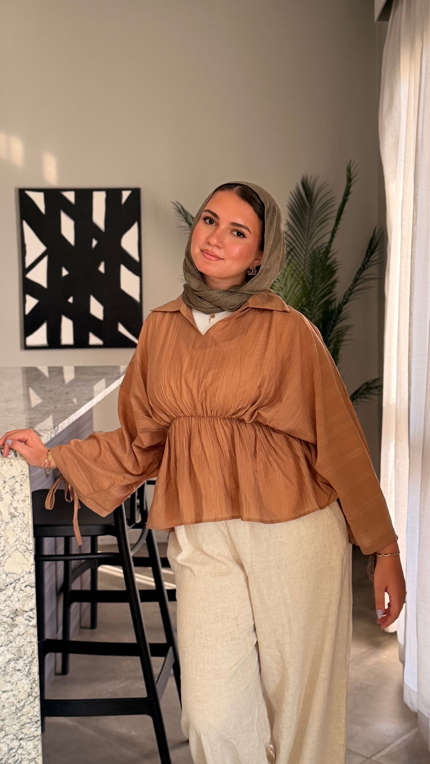 Ruffles blouse