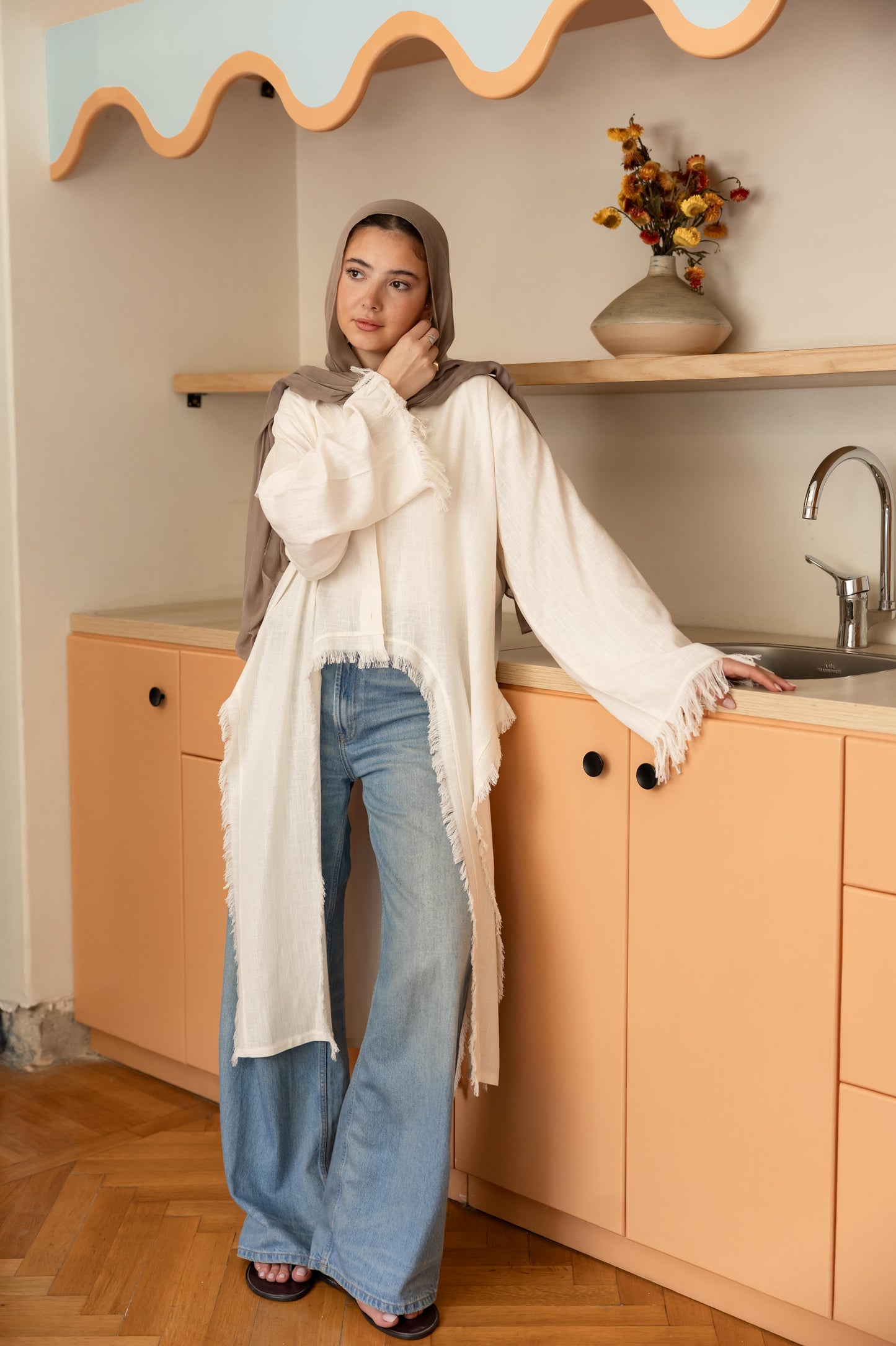 Fringed shirt