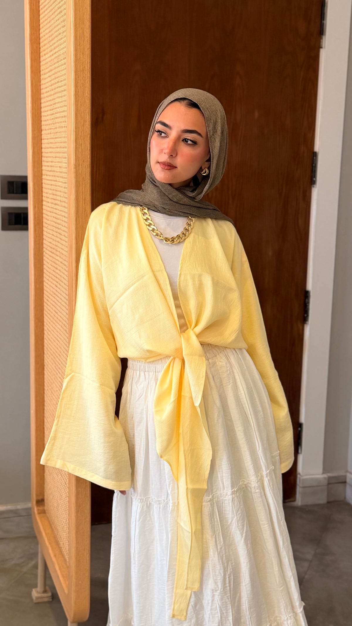 Wrap blouse