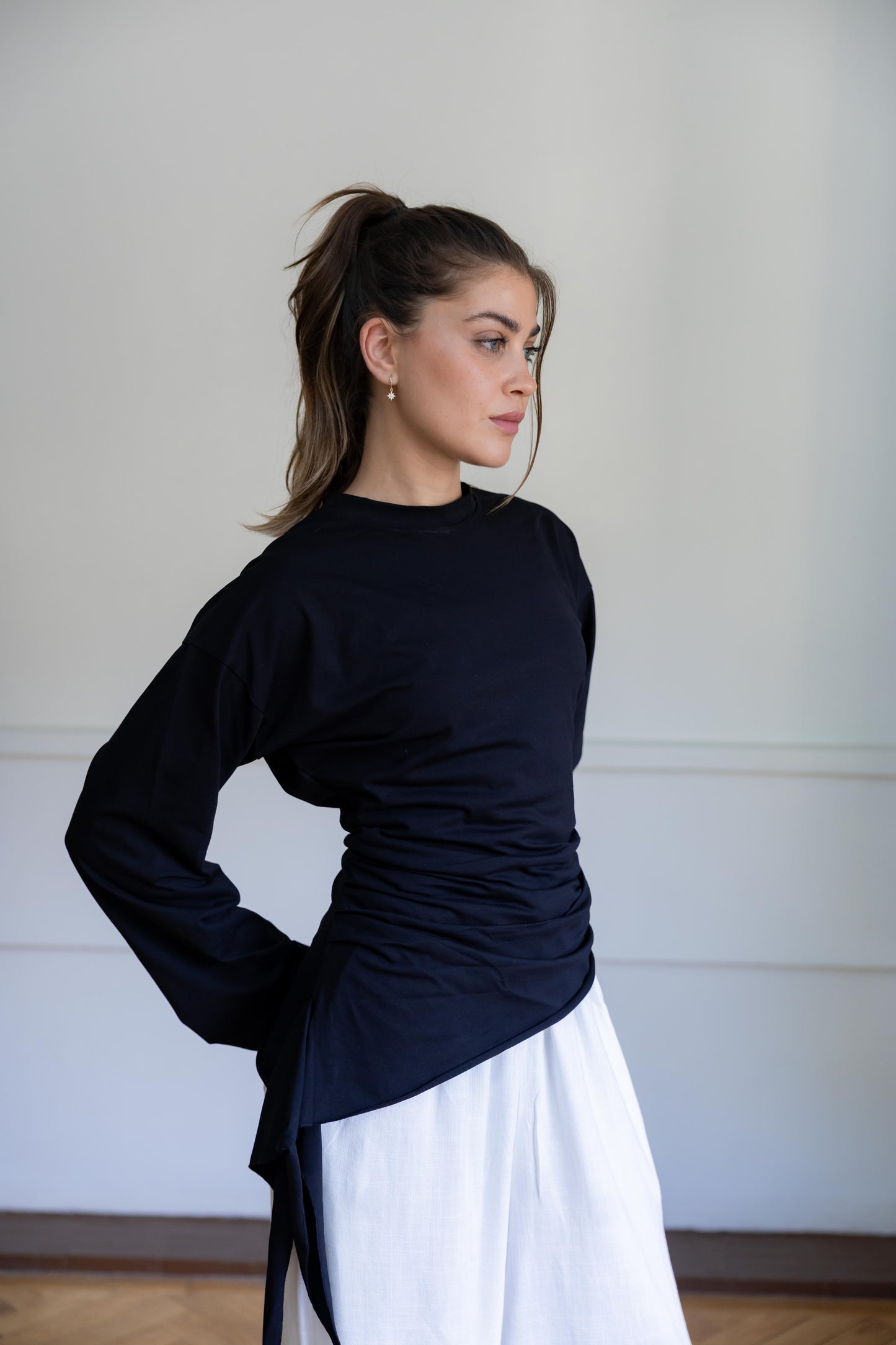 Draped Blouse