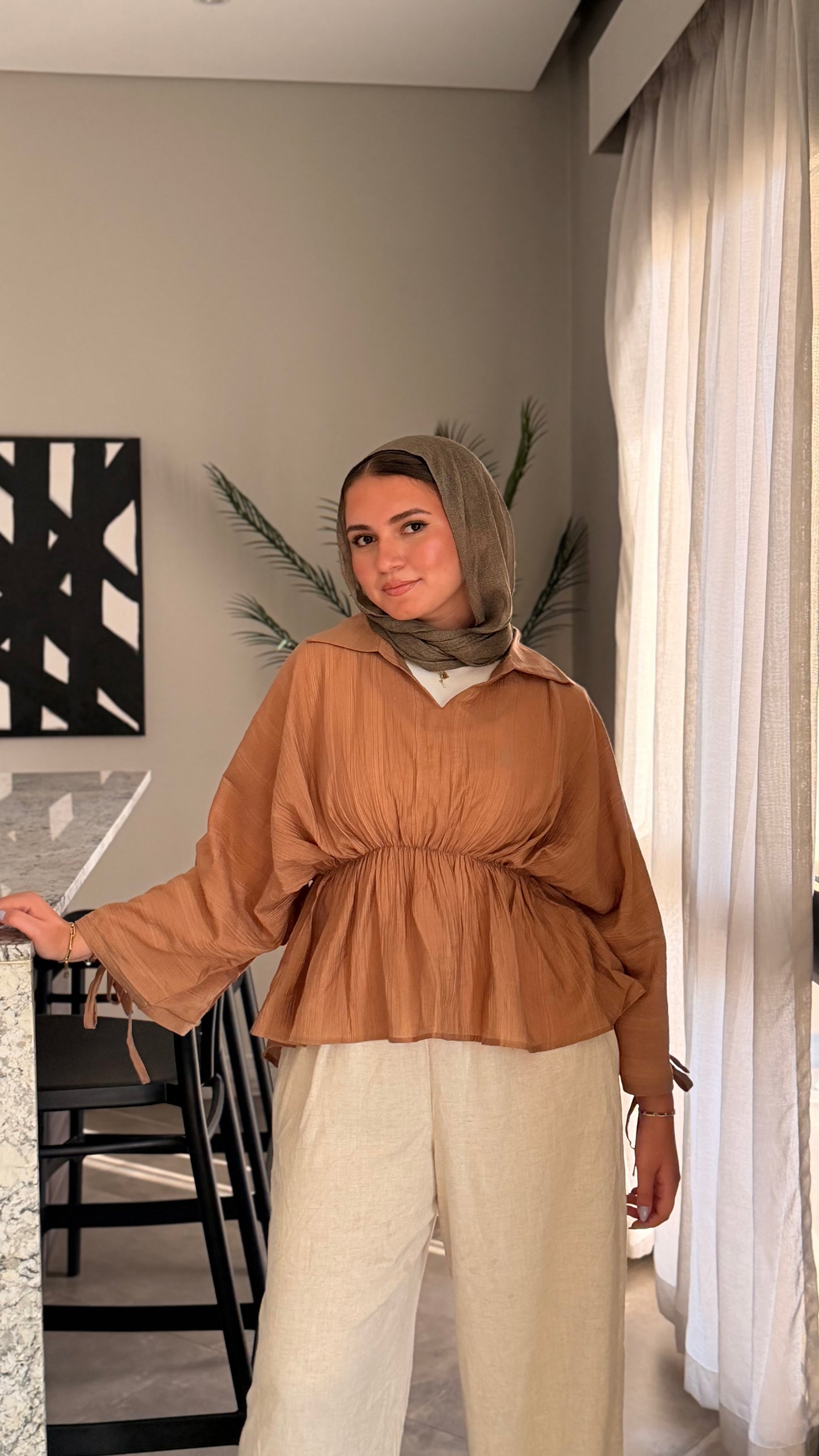 Ruffles blouse