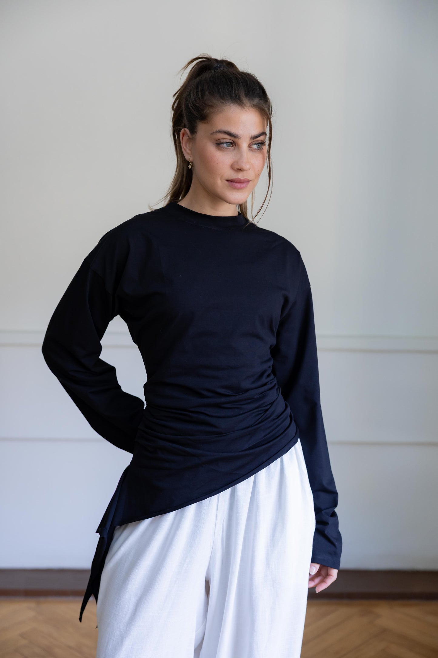 Draped Blouse
