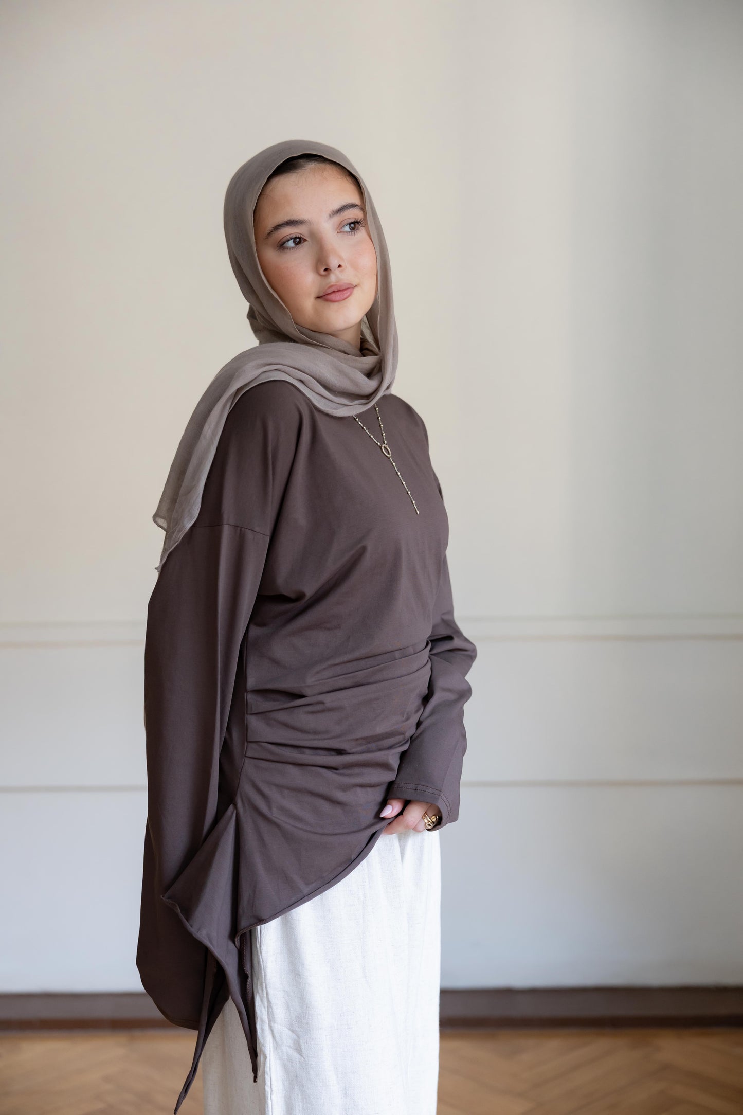 Draped Blouse