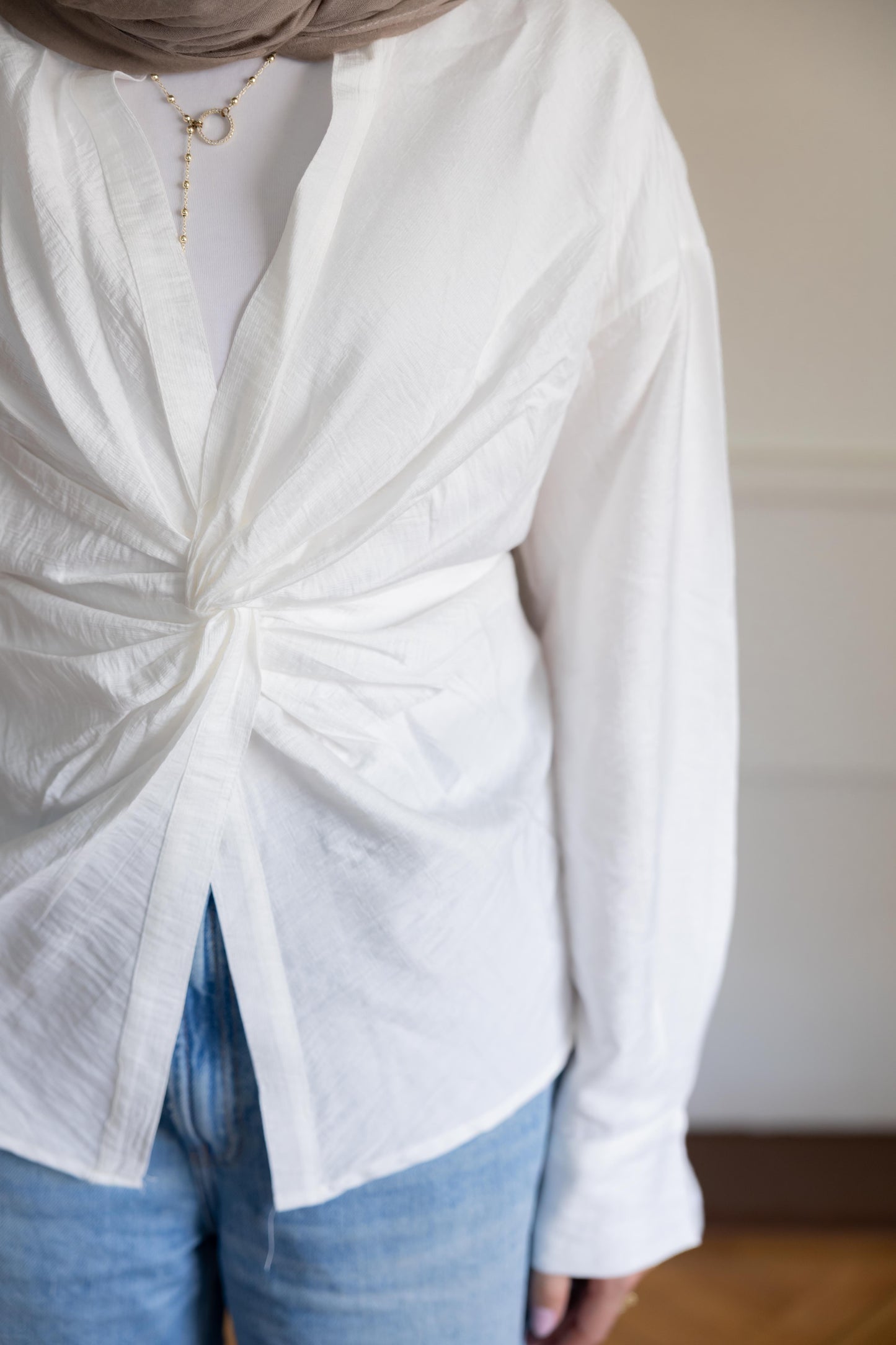 Twist blouse