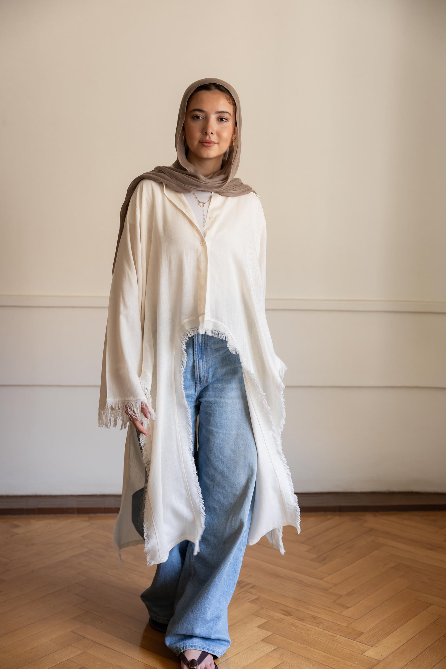 Fringed shirt