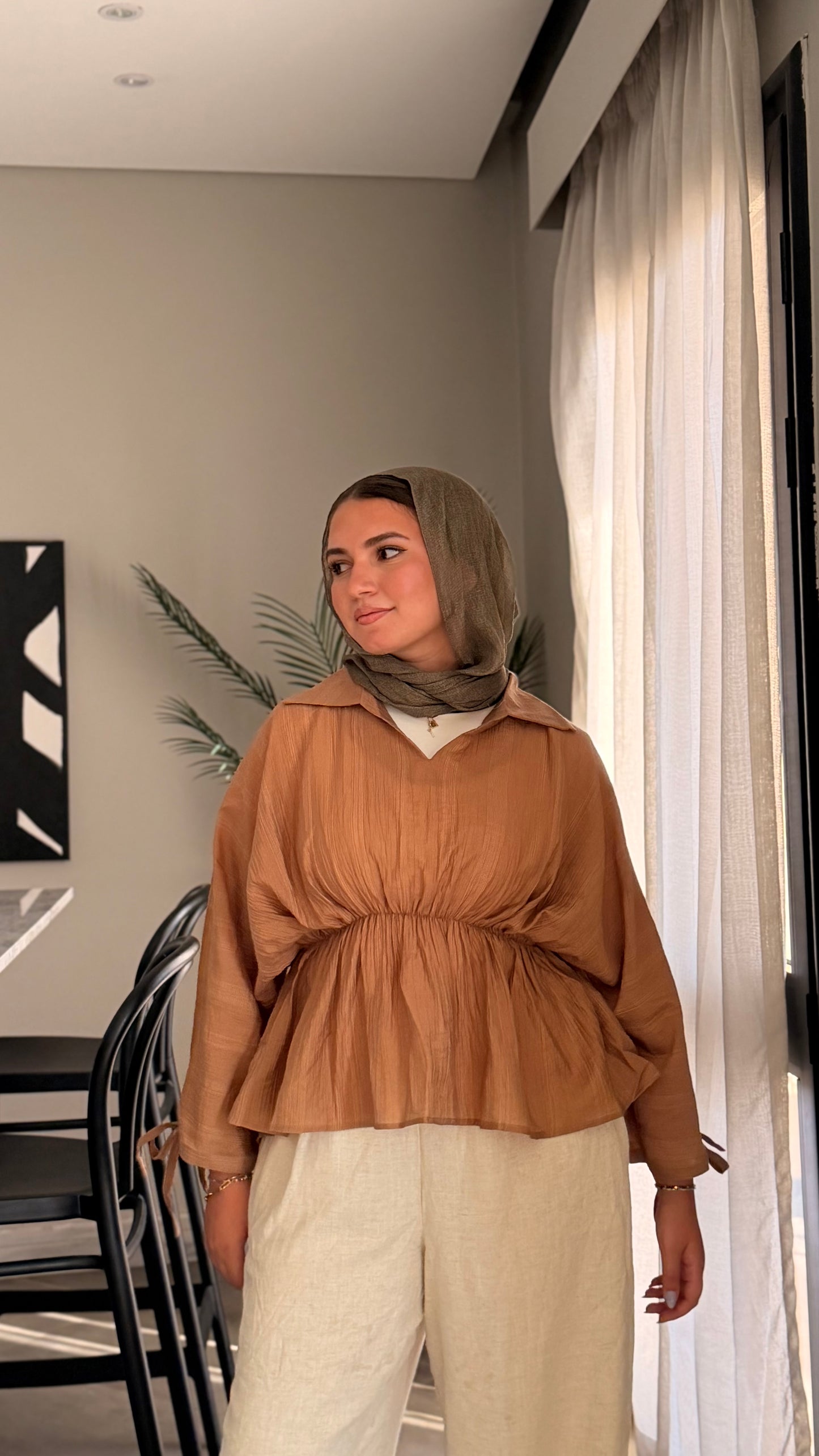 Ruffles blouse