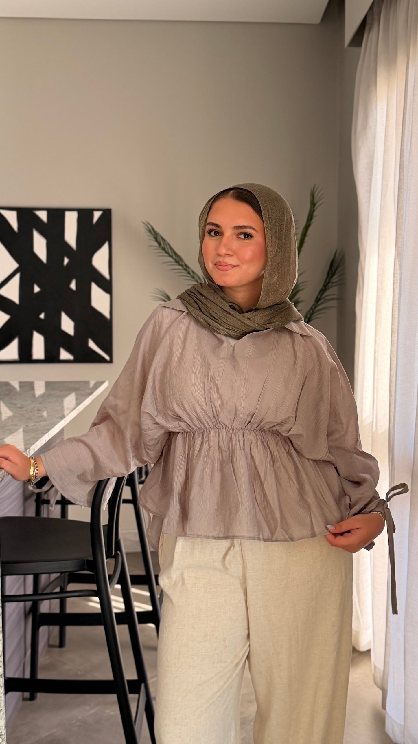 Ruffles blouse